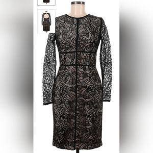Monique L'Huillier Lace Dress